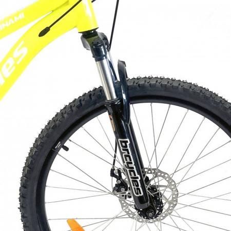 Bicicleta MTB-HT 26" BR Tsunami Pro2008 cadru otel, manete secventiale, frane disc, 21 viteze [2]