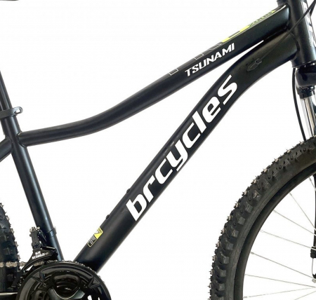 Bicicleta MTB-HT 26" BR Tsunami Pro2008 cadru otel, manete secventiale, frane disc, 21 viteze [10]