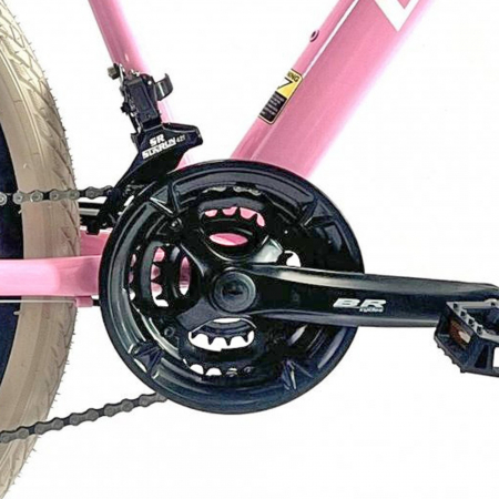 Bicicleta MTB-HT 26" BR Tsunami Pro2008 cadru otel, manete secventiale, frane disc, 21 viteze [7]