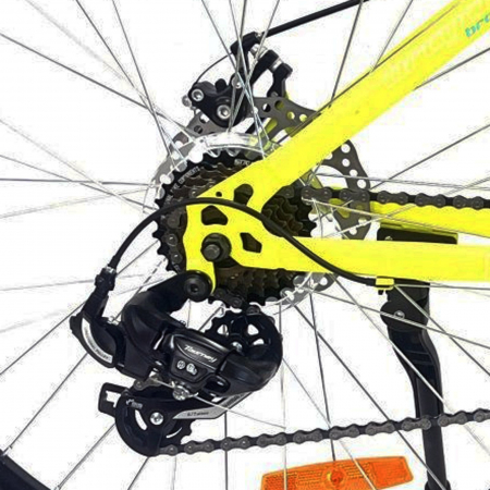 Bicicleta MTB-HT 26" BR Tsunami Pro2008 cadru otel, manete secventiale, frane disc, 21 viteze [8]