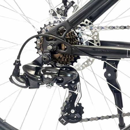 Bicicleta MTB-HT 26" BR Tsunami Pro2008 cadru otel, manete secventiale, frane disc, 21 viteze [7]