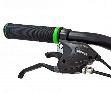 Bicicleta MTB-HT 26" BR Tsunami Pro2008 cadru otel, manete secventiale, frane disc, 21 viteze [5]