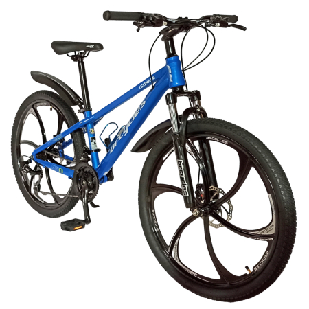 Bicicleta MTB-HT 26" BR Tsunami ProMG, cadru otel 15", jante magneziu, manete secventiale, frane disc, 21 viteze [1]