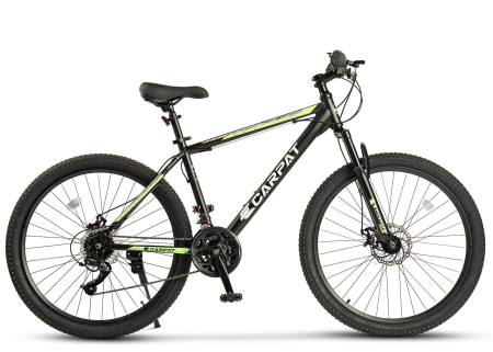 ﻿Bicicleta MTB-HT 26" CARPAT Challenge, cadru otel 17", manete RevoShift, frane disc, 21 viteze [1]