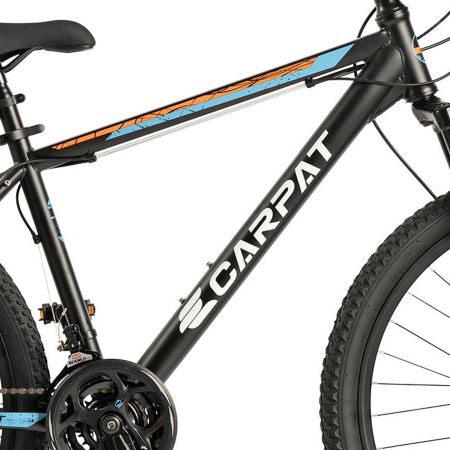 ﻿Bicicleta MTB-HT 26" CARPAT Challenge, cadru otel 17", manete RevoShift, frane disc, 21 viteze [8]
