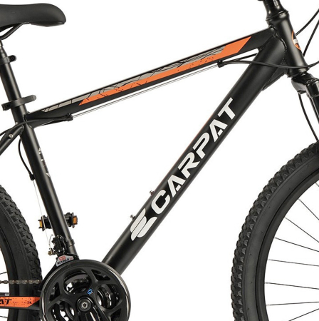 ﻿Bicicleta MTB-HT 26" CARPAT Challenge, cadru otel 17", manete RevoShift, frane disc, 21 viteze [8]