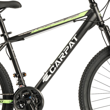 ﻿Bicicleta MTB-HT 26" CARPAT Challenge, cadru otel 17", manete RevoShift, frane disc, 21 viteze [8]