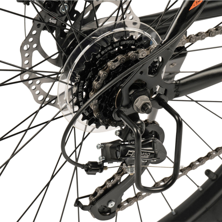 ﻿Bicicleta MTB-HT 26" CARPAT Challenge, cadru otel 17", manete RevoShift, frane disc, 21 viteze [6]