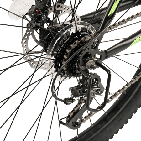 ﻿Bicicleta MTB-HT 26" CARPAT Challenge, cadru otel 17", manete RevoShift, frane disc, 21 viteze [6]