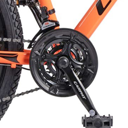 Bicicleta MTB-HT 26" CARPAT Evolution 2.6, cadru aluminiu 17", jante magneziu, manete secventiale, frane disc, 21 viteze [6]