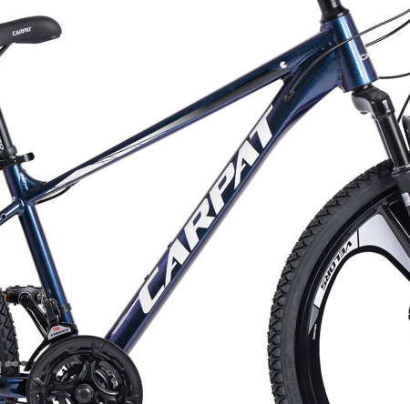 Bicicleta MTB-HT 26" CARPAT Evolution 2.6, cadru aluminiu 17", jante magneziu, manete secventiale, frane disc, 21 viteze [9]