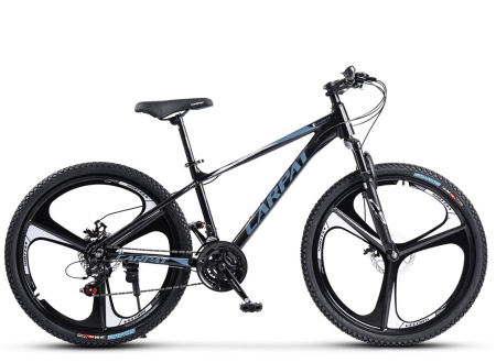 Bicicleta MTB-HT 26" CARPAT Evolution 2.6, cadru aluminiu 17", jante magneziu, manete secventiale, frane disc, 21 viteze [1]