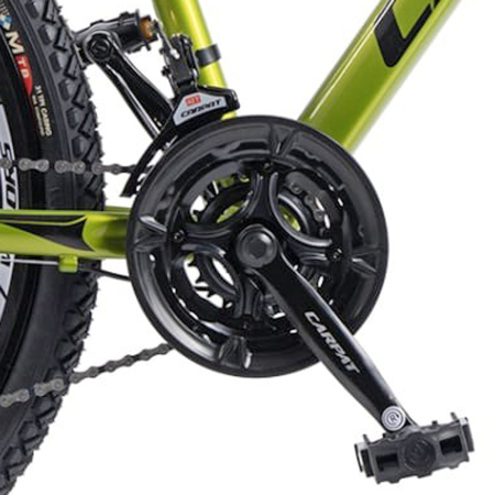 Bicicleta MTB-HT 26" CARPAT Evolution 2.6, cadru aluminiu 17", jante magneziu, manete secventiale, frane disc, 21 viteze [6]