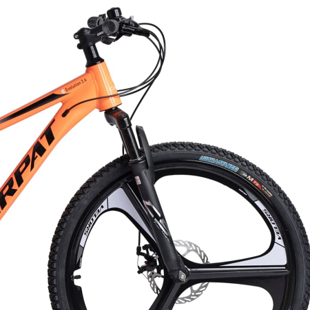 Bicicleta MTB-HT 26" CARPAT Evolution 2.6, cadru aluminiu 17", jante magneziu, manete secventiale, frane disc, 21 viteze [3]