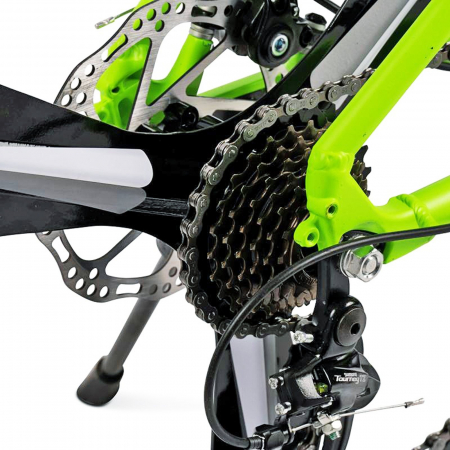 Bicicleta MTB-HT 26" CARPAT Evolution 2.6, cadru aluminiu 17", jante magneziu, manete secventiale, frane disc, 21 viteze [9]