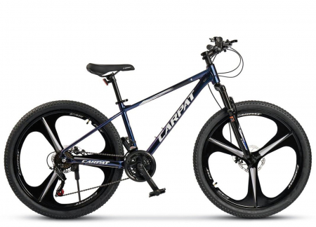 Bicicleta MTB-HT 26" CARPAT Evolution 2.6, cadru aluminiu 17", jante magneziu, manete secventiale, frane disc, 21 viteze [1]
