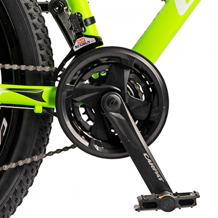 Bicicleta MTB-HT 26" CARPAT Evolution 2.6, cadru aluminiu 17", jante magneziu, manete secventiale, frane disc, 21 viteze [7]