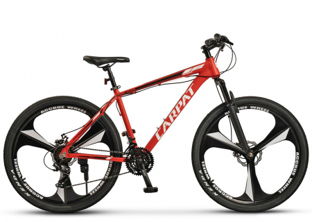 Bicicleta MTB-HT 27.5" CARPAT Acura 2.7, cadru aluminiu, jante magneziu, manete secventiale, frane disc, 21 viteze [1]