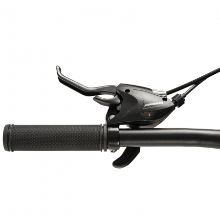 Bicicleta MTB-HT 27.5" VELORS Prime 2.7, cadru otel 18", jante magneziu, frane disc, manete secventiale, 21 viteze, gri/negru [5]