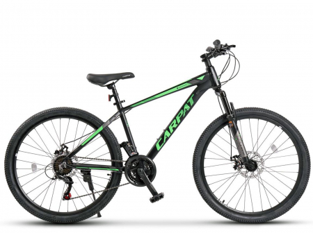 Bicicleta MTB-HT 26" CARPAT Montana 2.6, cadru aluminiu, manete secventiale, frane disc, 21 viteze [1]