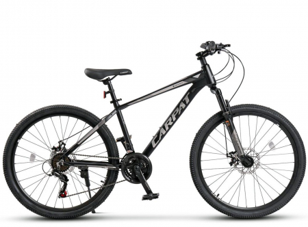 Bicicleta MTB-HT 26" CARPAT Montana 2.6, cadru aluminiu, manete secventiale, frane disc, 21 viteze [1]