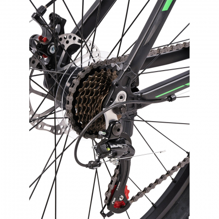 Bicicleta MTB-HT 26" CARPAT Montana 2.6, cadru aluminiu, manete secventiale, frane disc, 21 viteze [7]