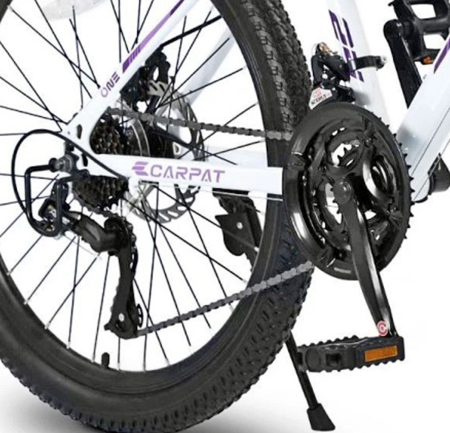 ﻿﻿Bicicleta MTB-HT 26" Carpat One, cadru otel 17", manete RevoShift, frane disc, 21 viteze [5]