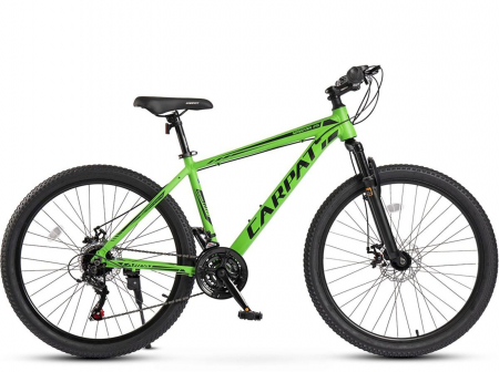 Bicicleta MTB-HT 26" CARPAT Spartan 2.6, cadru aluminiu, manete RevoShift, frane disc, 21 viteze [1]