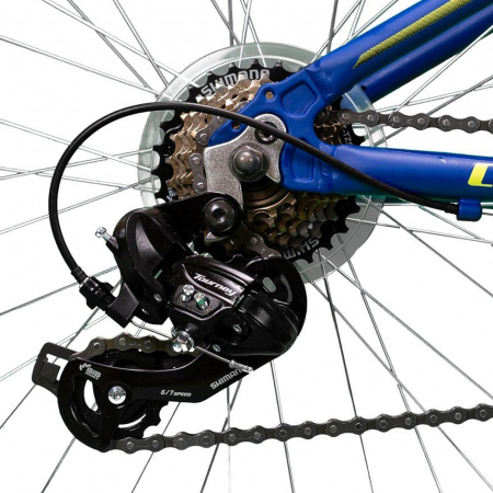 Bicicleta MTB-HT 26" COLINELLI 2623, cadru aluminiu, manete revoshift, frane V-Brake, 21 viteze [6]