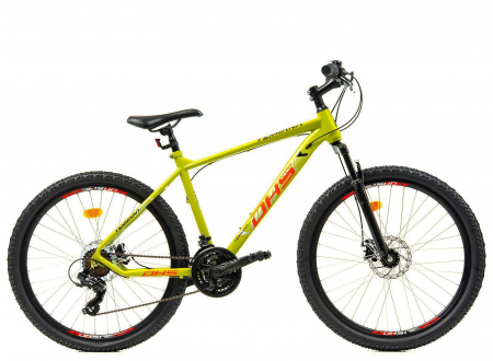 Bicicleta MTB-HT 26" TERRANA 2605, cadru otel, manete revoshift, frane disc, 21 viteze [1]