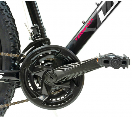 Bicicleta MTB-HT 26" TERRANA 2605, cadru otel, manete revoshift, frane disc, 21 viteze [7]