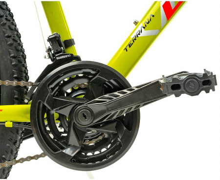 Bicicleta MTB-HT 26" TERRANA 2605, cadru otel, manete revoshift, frane disc, 21 viteze [7]