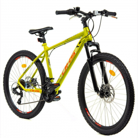 BICICLETE MOUNTAIN BIKE - Bicicleta MTB-HT 26" TERRANA 2605, cadru otel, manete revoshift, frane disc, 21 viteze