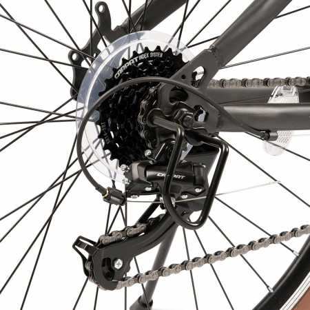 Bicicleta MTB-HT 26" VELORS Mercury 2.6, cadru otel, manete revoshift, frane V-Brake, 21 viteze [6]