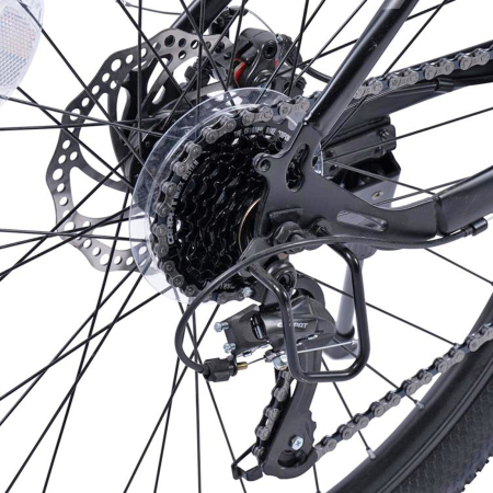 ﻿﻿Bicicleta MTB-HT 26" VELORS Rambler 2.6, cadru otel, manete secventiale, frane disc, 21 viteze [7]