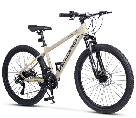 BICICLETE MOUNTAIN BIKE - ﻿﻿Bicicleta MTB-HT 26" VELORS Rambler 2.6, cadru otel, manete secventiale, frane disc, 21 viteze