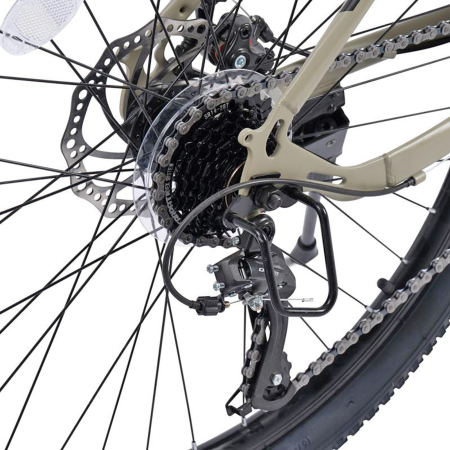 ﻿﻿Bicicleta MTB-HT 26" VELORS Rambler 2.6, cadru otel, manete secventiale, frane disc, 21 viteze [7]