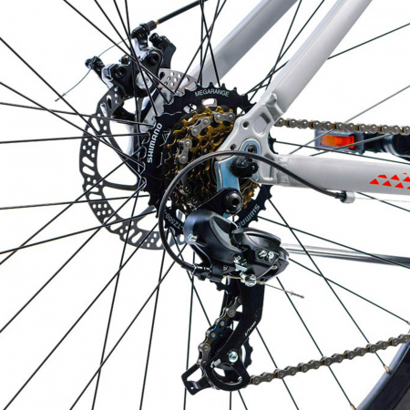 Bicicleta MTB-HT 27.5" AFISPORT M2, cadru aluminiu, manete secventiale, frane disc, 21 viteze [6]