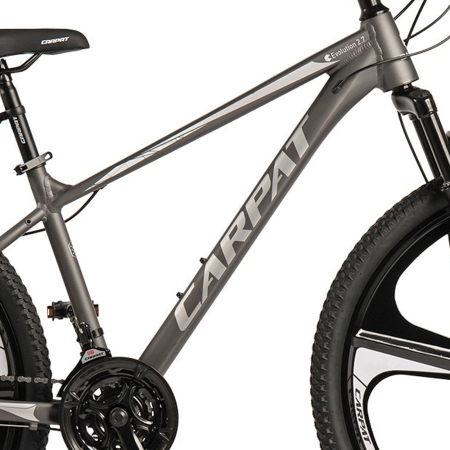 Bicicleta MTB-HT 27.5" CARPAT Evolution 2.7, cadru aluminiu, jante magneziu, manete secventiale, frane disc, 21 viteze [8]