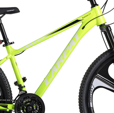 Bicicleta MTB-HT 27.5" CARPAT Evolution 2.7, cadru aluminiu, jante magneziu, manete secventiale, frane disc, 21 viteze [10]