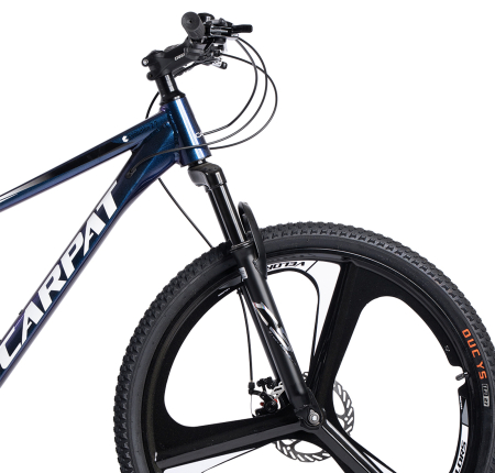 Bicicleta MTB-HT 27.5" CARPAT Evolution 2.7, cadru aluminiu, jante magneziu, manete secventiale, frane disc, 21 viteze [3]