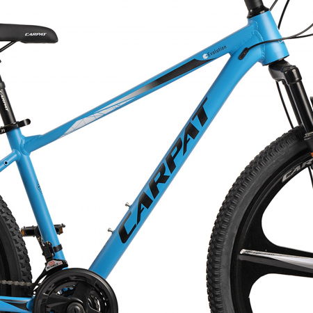 Bicicleta MTB-HT 27.5" CARPAT Evolution 2.7, cadru aluminiu, jante magneziu, manete secventiale, frane disc, 21 viteze [10]