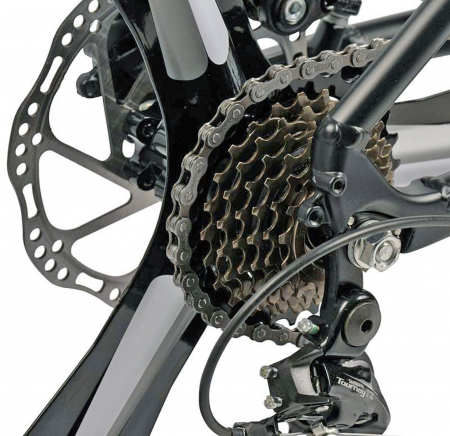 Bicicleta MTB-HT 27.5" CARPAT Evolution 2.7, cadru aluminiu, jante magneziu, manete secventiale, frane disc, 21 viteze [8]