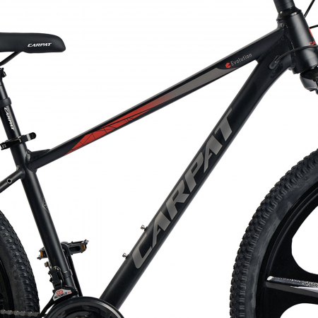Bicicleta MTB-HT 27.5" CARPAT Evolution 2.7, cadru aluminiu, jante magneziu, manete secventiale, frane disc, 21 viteze [10]