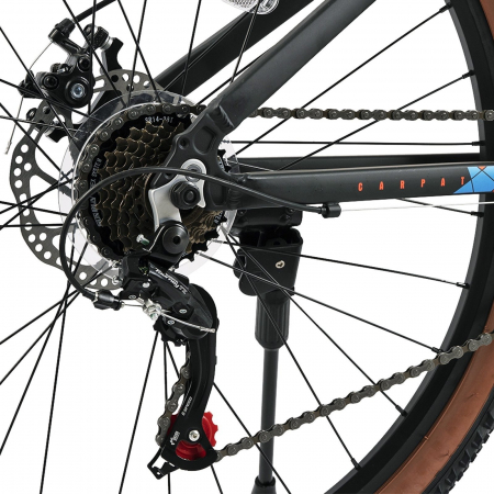 Bicicleta MTB-HT 27.5" CARPAT Forever 2.7, cadru aluminiu, manete secventiale, frane disc, 21 viteze [6]