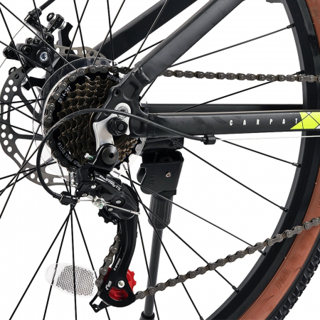 Bicicleta MTB-HT 27.5" CARPAT Forever 2.7, cadru aluminiu, manete secventiale, frane disc, 21 viteze [6]