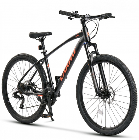 PROMO - Bicicleta MTB-HT 27.5" CARPAT Invictus 2.7, cadru aluminiu, manete secventiale, frane disc, 21 viteze