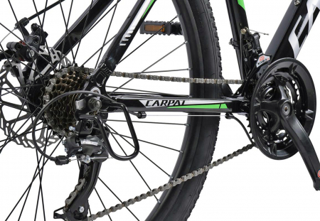 Bicicleta MTB-HT 27.5" CARPAT Spartan 2.7, cadru aluminiu 17", manete secventiale, frane disc, 21 viteze [7]