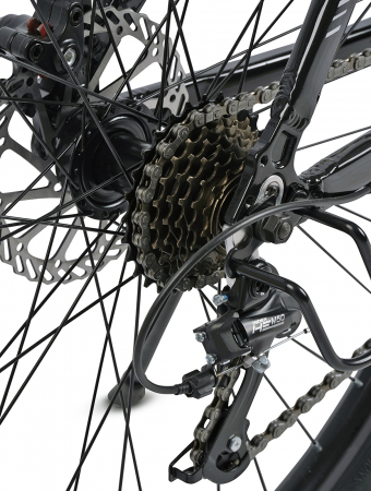 Bicicleta MTB-HT 27.5" CARPAT Spartan 2.7, cadru aluminiu 17", manete secventiale, frane disc, 21 viteze [8]