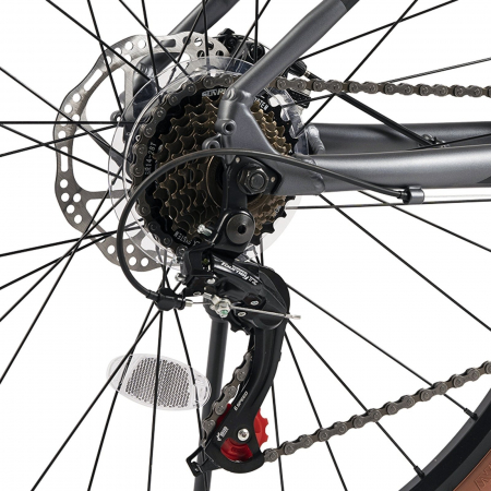 Bicicleta MTB-HT 27.5" CARPAT Tanker 312"Series, cadru aluminiu 17", manete secventiale, frane disc, 21 viteze [6]